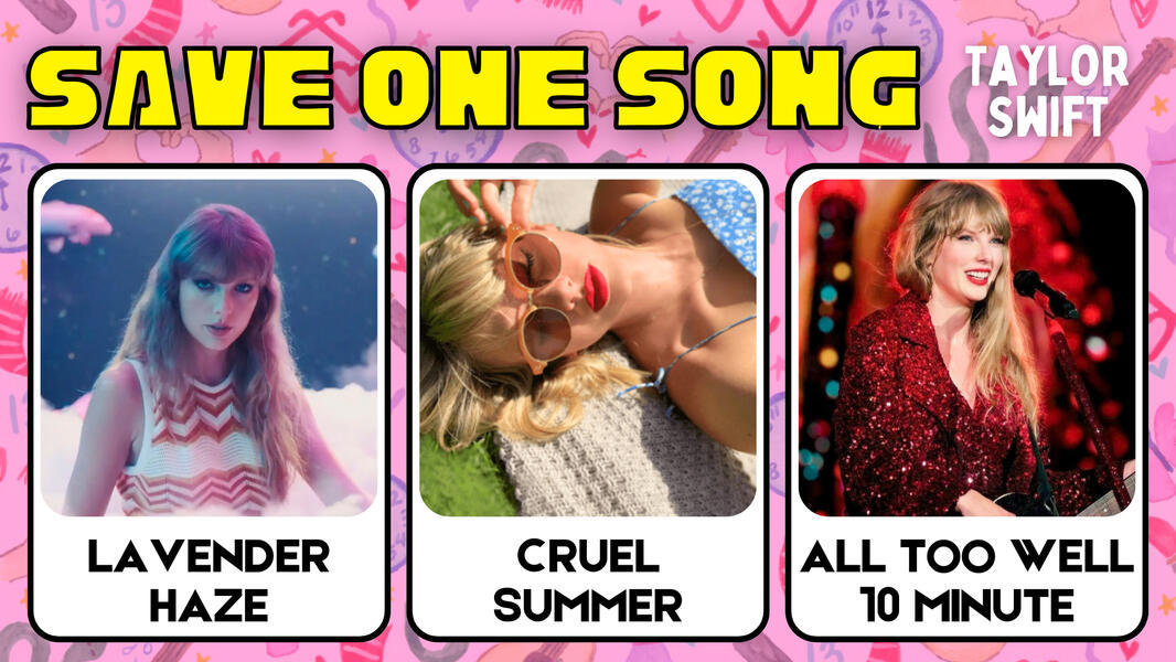 Save One Song: Taylor Swift - Games for Swifties x Save One Song